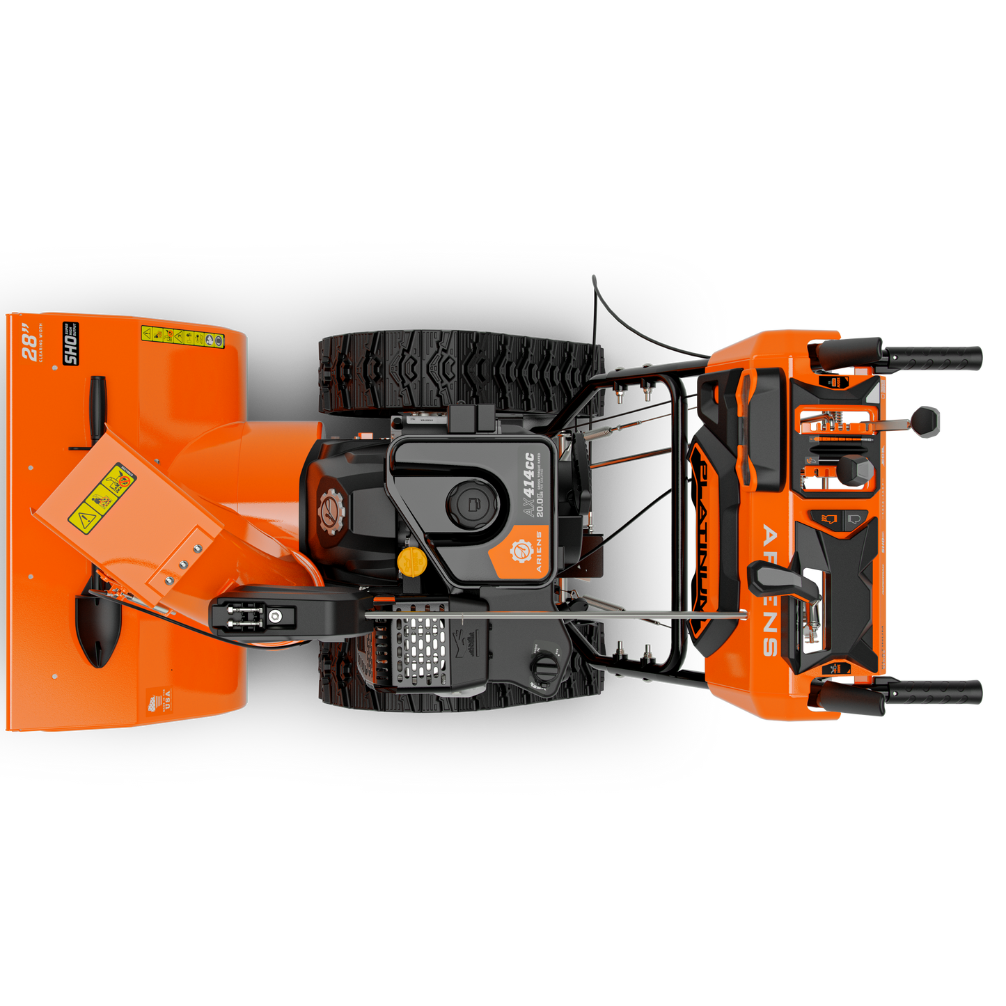 Ariens Platinum RapidTrak 28 SHO (28″) 369cc Two-Stage Snow Blower 921057